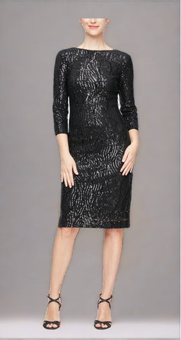 SLYN Fashion 9196463 Sequin Short Dress