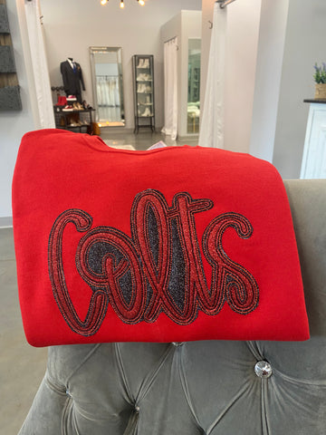 Danielsville Elementary Colts Custom Embroidered Sweatshirt