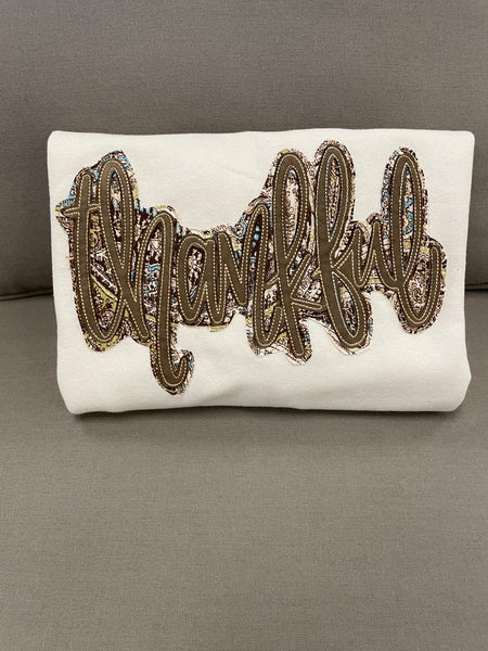 Thankful Ivory Sweatshirt