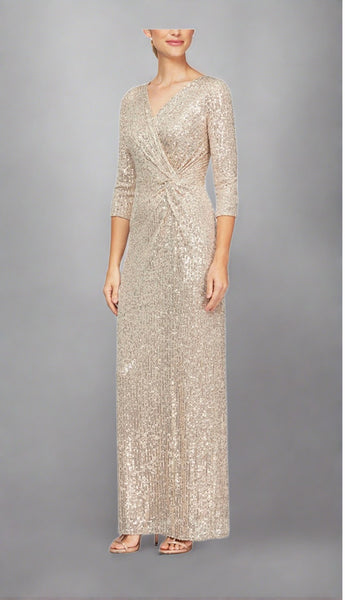 Davina Sequin Gown Style 8196646