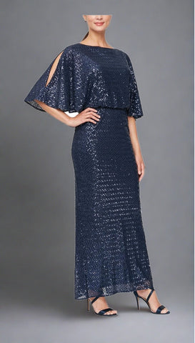 Delta Sequin Gown Style 8196719