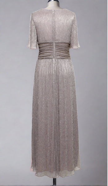 Derik Taupe & Gold Gown