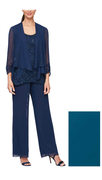 Demi Peacock Pantsuit Style 8192002