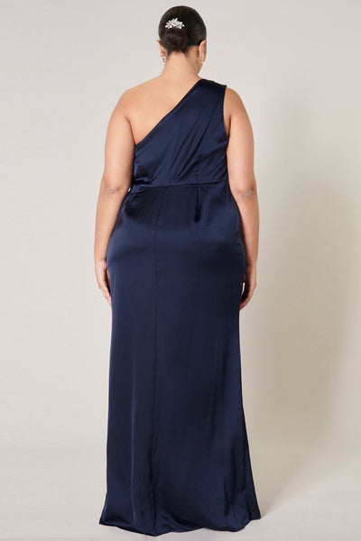 Prestige One Shoulder Maxi Dress Curve