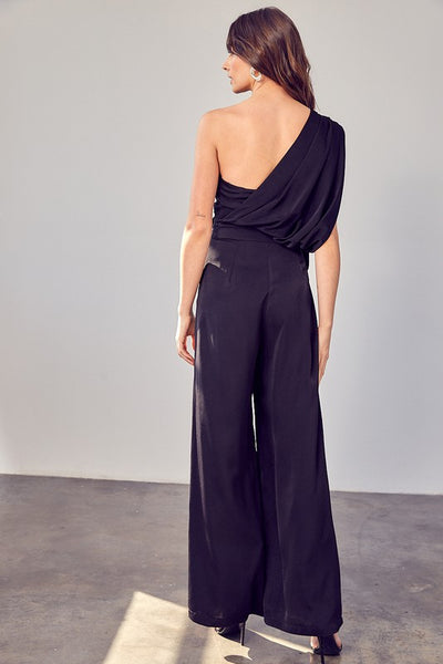 Bea One Shoulder Jumpsuit