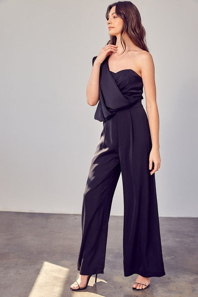 Bea One Shoulder Jumpsuit