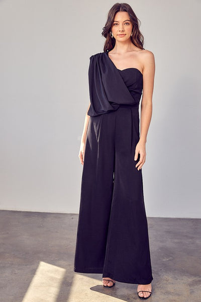 Bea One Shoulder Jumpsuit