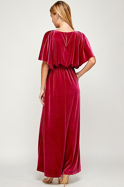 Caroline Velvet Midi