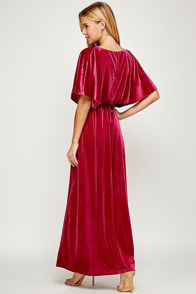 Caroline Velvet Midi