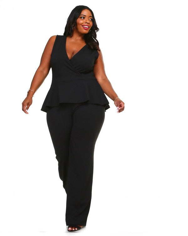 Lenny Jumpsuit with Ruffle