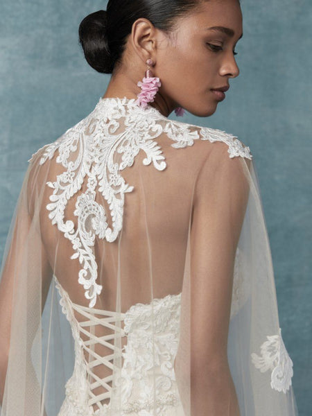 England Dawn Bridal Cape by Maggie Sottero