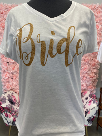 Bride V Neck Shirt