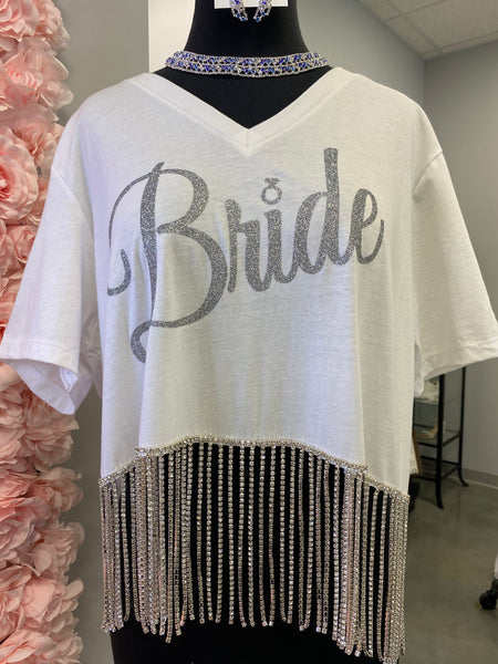 Bride Rhinestone Shirt