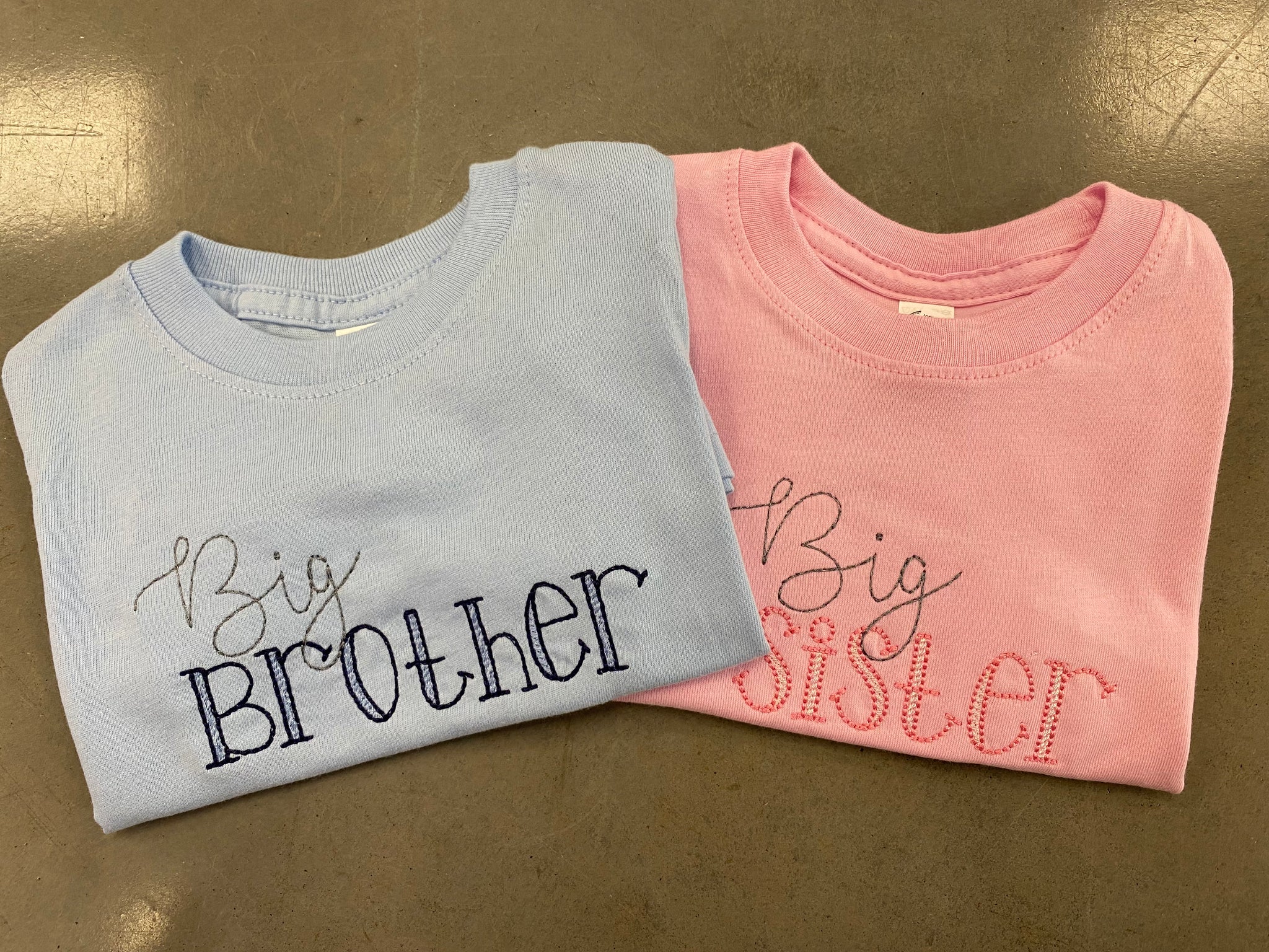 Big Brother Embroidered Toddler T Shirt