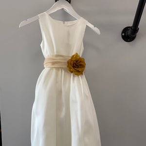 Flower Girl Poly Silk Dress